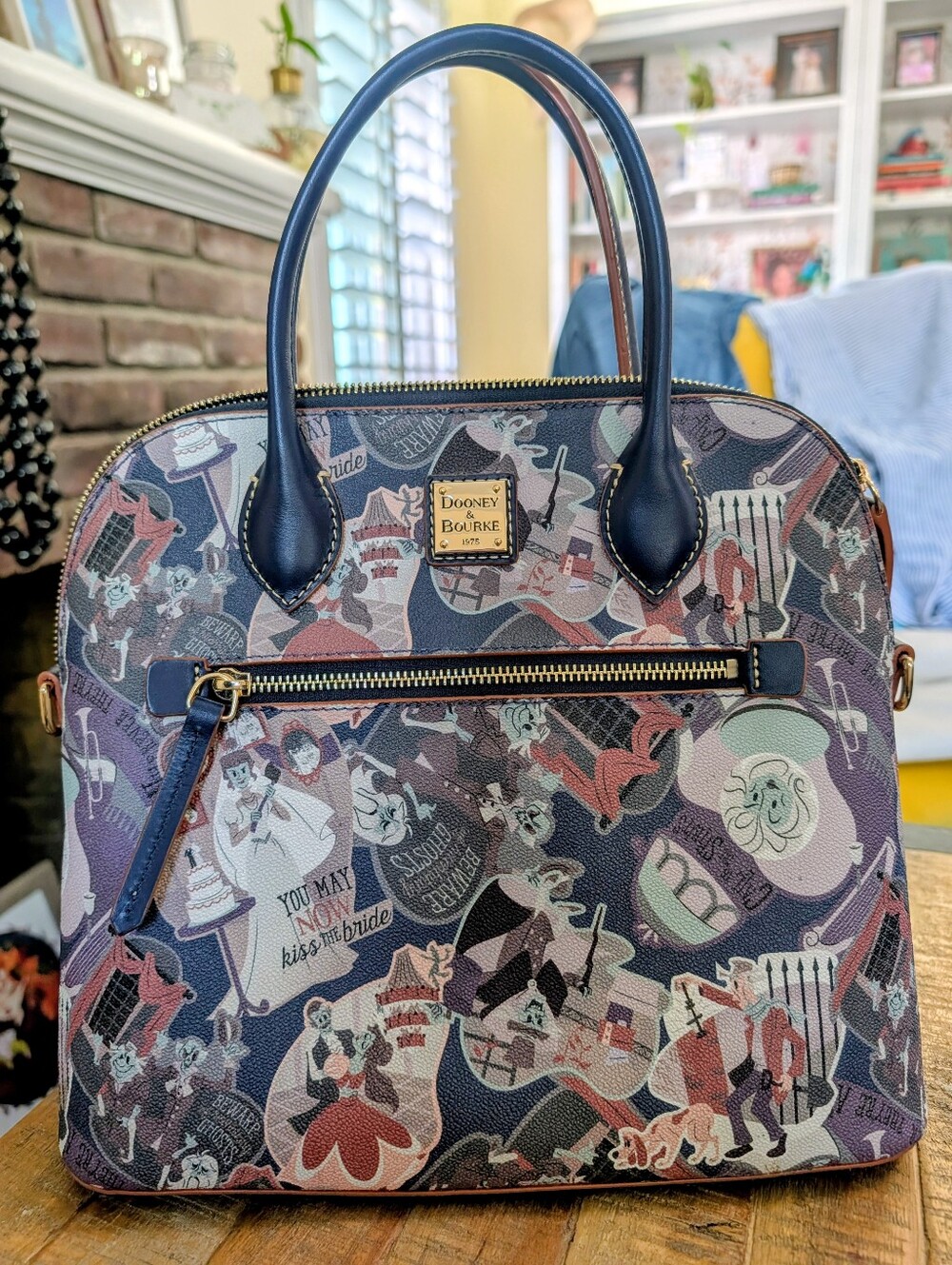 Dooney & Bourke Disney Haunted Mansion Satchel